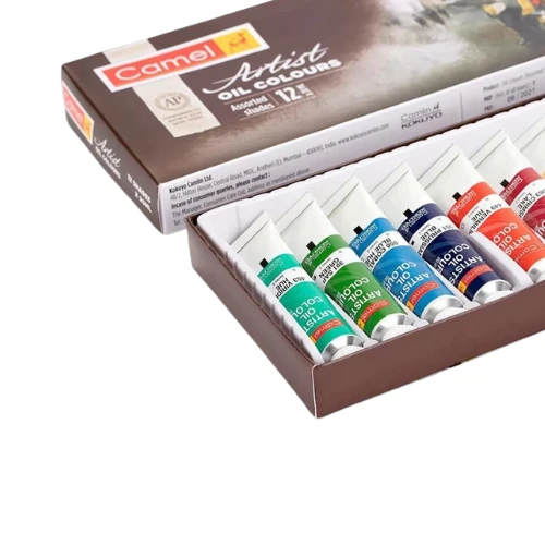 Camel Student Oil Color - 20ml Tubes Prussian Blue 351